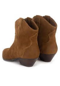 Badura Kowbojki V365-05 Brązowy. Kolor: brązowy. Materiał: zamsz, skóra #3