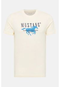 Męski T-Shirt Mustang Style Austin Whisper White 1016484 2013 #4