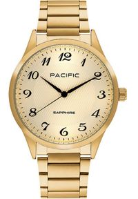 Perfect - Zegarek męski PACIFIC-stalowy-szkło SZAFIR- BMB-1102-05. Kolor: szary #1