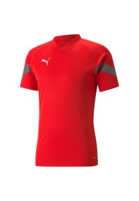 Koszulka treningowa Puma Team final. Kolor: czerwony. Materiał: jersey. Sport: piłka nożna #1