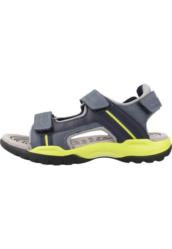 Sandały Geox Model J Borealis B Kolor Niebieski. Kolor: niebieski. Materiał: syntetyk, tkanina