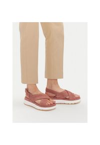 Sandały Clarks. Kolor: różowy #1