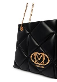 Love Moschino - LOVE MOSCHINO Torebka JC4040PP1PLC0000 Czarny. Kolor: czarny. Materiał: skórzane #6