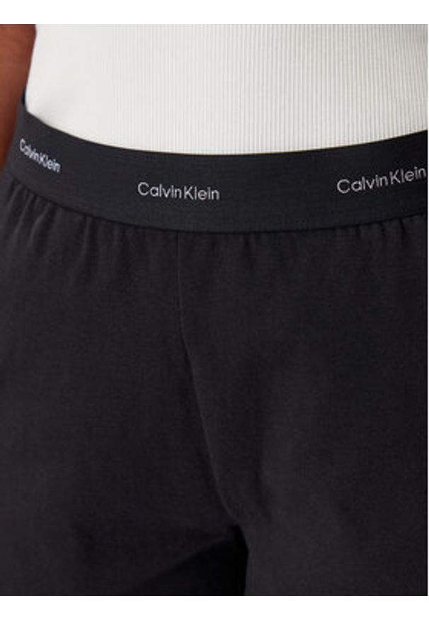 Calvin Klein Underwear Szorty sportowe 000QS7275E Czarny Relaxed Fit. Kolor: czarny. Materiał: bawełna