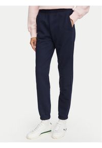 Lacoste Spodnie dresowe XF5268 Granatowy Regular Fit. Kolor: niebieski. Materiał: bawełna #1