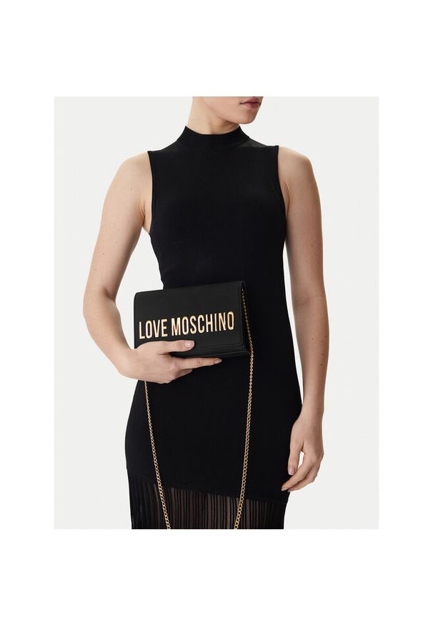 Love Moschino - Torebka LOVE MOSCHINO. Kolor: czarny