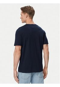 Tommy Jeans T-Shirt Entry Dna DM0DM23406 Granatowy Regular Fit. Kolor: niebieski. Materiał: bawełna #5