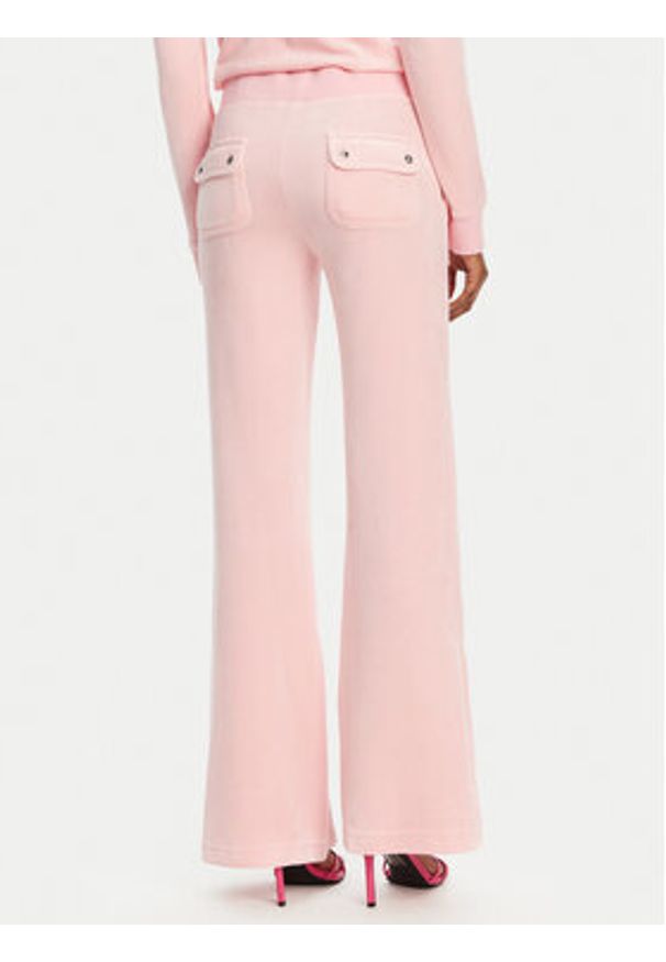 Juicy Couture Spodnie dresowe Layla JCBBJ125806 Różowy Regular Fit. Kolor: różowy. Materiał: syntetyk