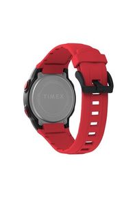 Timex Zegarek DGTL Sport T100 TW5M58500 Czerwony. Kolor: czerwony. Styl: sportowy #4