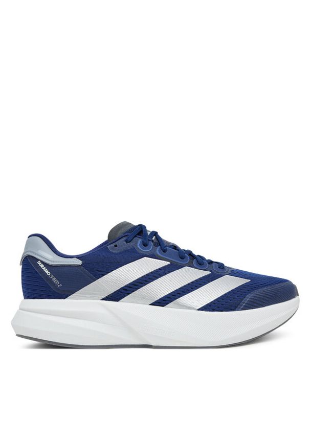 Adidas - adidas Buty do biegania Duramo Speed 2 JS4415 Granatowy. Kolor: niebieski. Materiał: materiał