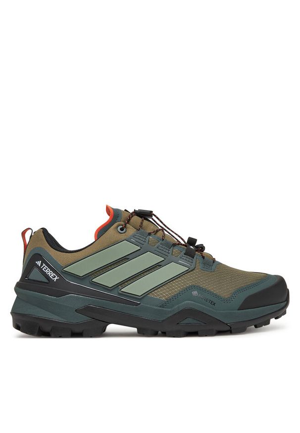 Adidas - Trekkingi adidas. Kolor: brązowy. Technologia: Gore-Tex. Model: Adidas Terrex. Sport: turystyka piesza