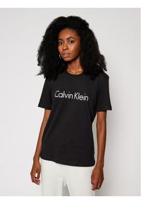 Calvin Klein Underwear T-Shirt 000QS61105E Czarny Regular Fit. Kolor: czarny. Materiał: bawełna