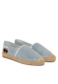 Karl Lagerfeld - KARL LAGERFELD Espadryle KL80111 Niebieski. Kolor: niebieski. Materiał: materiał #5