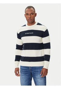 Guess Jeans Sweter M4BR37 Z3HM1 Écru Regular Fit. Materiał: bawełna #1