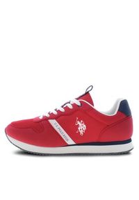 U.S. Polo Assn. Sneakersy Nobil NOBIL009 Czerwony. Kolor: czerwony