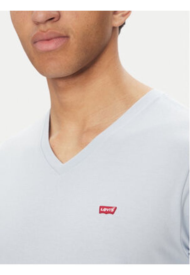 Levi's® T-Shirt Original Housemark 85641-0038 Błękitny Standard Fit. Kolor: niebieski. Materiał: bawełna