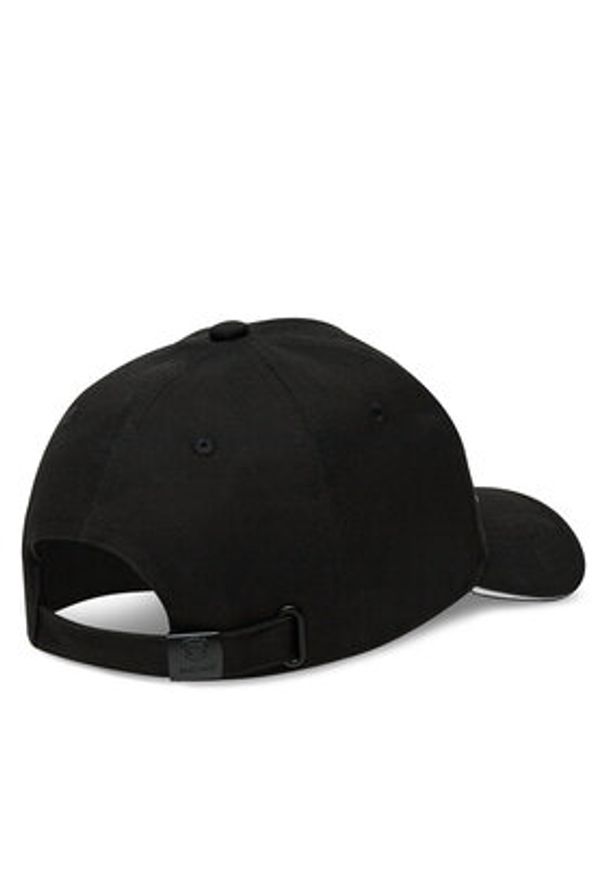 Just Cavalli Czapka z daszkiem 78RAZK30 ZG192 Czarny. Kolor: czarny. Materiał: bawełna, materiał