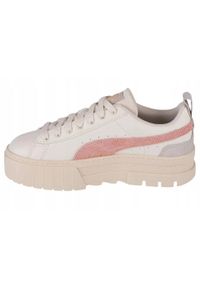Puma - Kobiety/Panie Mayze Thrited Suede Trenerzy. Kolor: różowy, biały, wielokolorowy. Styl: sportowy