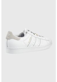 adidas Originals buty Superstar GZ0866 kolor biały. Nosek buta: okrągły. Zapięcie: sznurówki. Kolor: biały. Materiał: guma. Model: Adidas Superstar #5