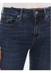 TOMMY HILFIGER - Tommy Hilfiger Jeansy Th Flex Como Skinny Rw Pam WW0WW40638 Granatowy Skinny Fit. Kolor: niebieski