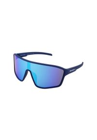 RED BULL SPECT EYEWEAR - Okulary rowerowe Red Bull Spect Daft - blue/smoke/blue. Kolor: wielokolorowy, niebieski, szary