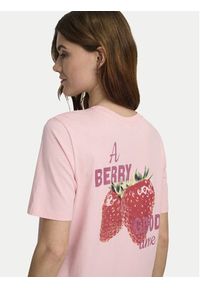 only - ONLY T-Shirt Lucy 15367829 Czerwony Regular Fit. Kolor: czerwony. Materiał: bawełna #5