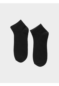 outhorn - Skarpetki casual przed kostkę (2-pack) damskie Outhorn - czarne. Kolor: czarny. Materiał: włókno #1