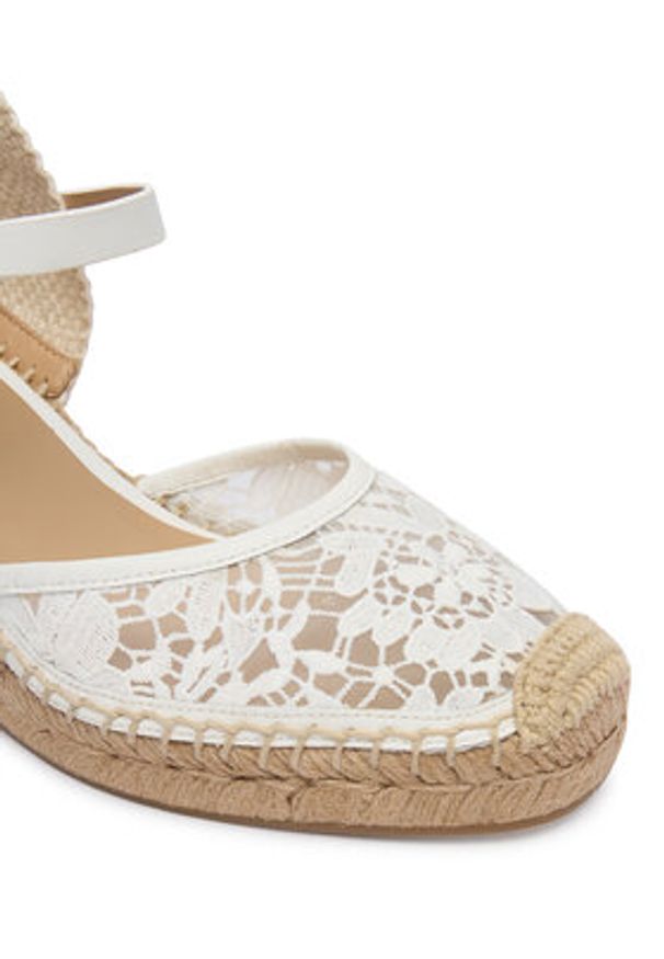 Lauren Ralph Lauren - LAUREN RALPH LAUREN Espadryle 802P06403001 Biały. Kolor: biały. Materiał: materiał