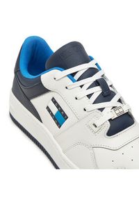 Tommy Jeans Sneakersy Basket Leather EM0EM01434 Granatowy. Kolor: niebieski #2