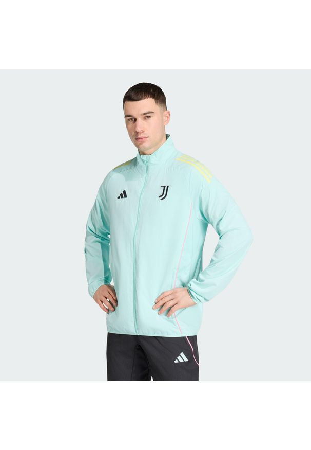 Adidas - Bluza reprezentacyjna Juventus 25/26 Tiro25 Competition. Kolor: niebieski. Sport: piłka nożna
