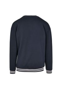BUILD YOUR BRAND - Bluza Dla Dorosłych Unisex College. Kolor: biały, wielokolorowy, niebieski