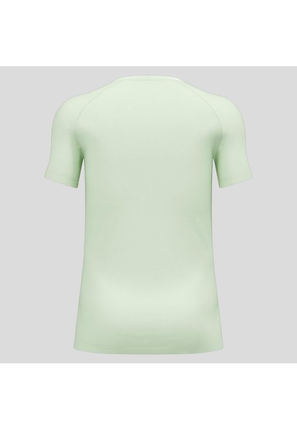 Odlo - Koszulka męska ODLO Active F-Dry Light Eco BL Top Crew Neck S/S. Kolor: zielony. Sport: fitness