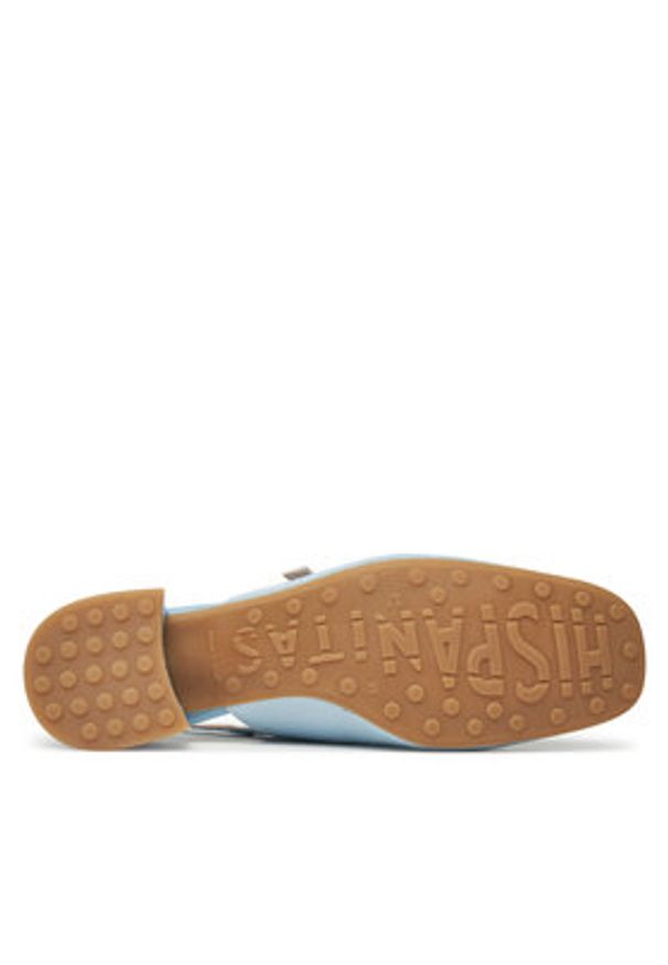 Hispanitas Sandały Oporto HV253818 Niebieski. Kolor: niebieski. Materiał: skóra