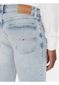 Tommy Jeans Szorty jeansowe Ronnie DM0DM21300 Niebieski Regular Fit. Kolor: niebieski. Materiał: bawełna