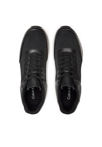Calvin Klein Sneakersy Runner Lace Up - Jacq HW0HW02413 Czarny. Kolor: czarny. Materiał: materiał #4