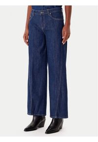 Guess Jeans Jeansy W5BA2T D002A Niebieski Wide Leg. Kolor: niebieski