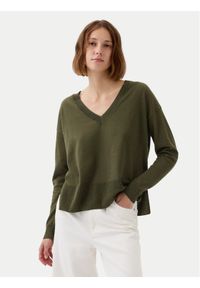 GAP - Gap Sweter 854769-03 Zielony Relaxed Fit. Kolor: zielony. Materiał: syntetyk