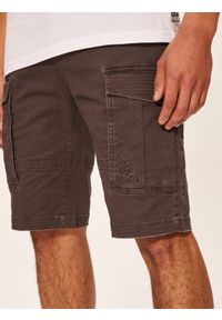 Diverse - Krótkie spodenki męskie DKR CARGOS W427 - - Rozmiar: 34. Kolor: szary. Materiał: elastan, bawełna. Długość: krótkie #6