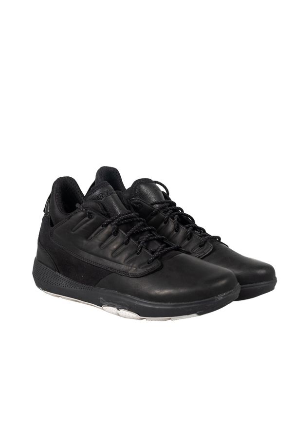 Geox Sneakersy "Modual B ABX A" | U948LA 04311 | Mężczyzna | Czarny. Kolor: czarny. Materiał: tkanina, skóra