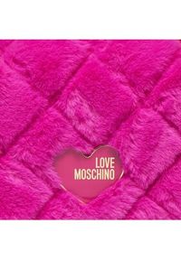 Love Moschino - LOVE MOSCHINO Torebka JC4295PP0HKU160B Różowy. Kolor: różowy. Materiał: skórzane