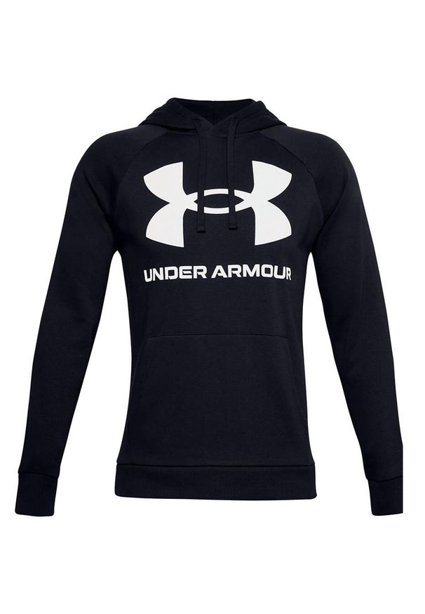 Bluza treningowa treningowa męska Under Armour Rival Fleece Big Logo HD. Kolor: czarny. Sport: fitness