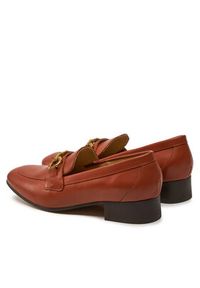 Gino Rossi Loafersy 81200 Czerwony. Kolor: czerwony. Materiał: skóra