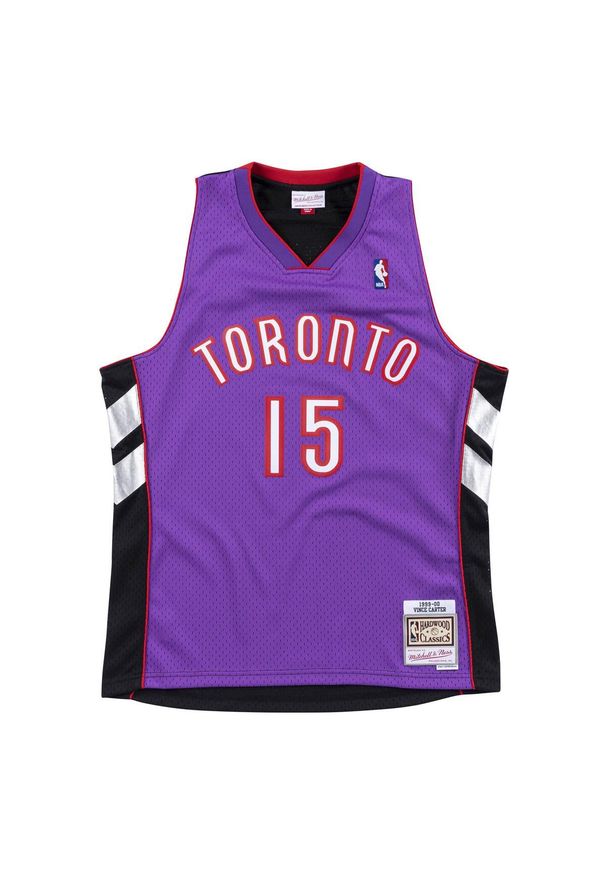 Mitchell & Ness - Koszulka Nba Toronto Raptors Vince Carter. Kolor: fioletowy. Sport: koszykówka