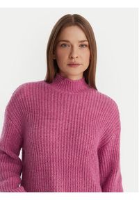 Vero Moda Sweter Ellie 10346753 Fioletowy Oversize. Kolor: fioletowy. Materiał: syntetyk #2