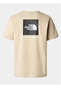 The North Face T-Shirt Redbox NF0A87NP Beżowy Regular Fit. Kolor: beżowy. Materiał: bawełna #3