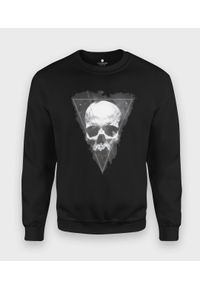 MegaKoszulki - Bluza klasyczna Skull in triangle. Styl: klasyczny