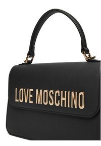 Love Moschino - LOVE MOSCHINO Torebka JC4032PP1MKD0000 Czarny. Kolor: czarny. Materiał: skórzane #4