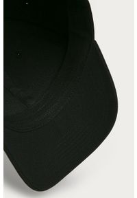 Polo Ralph Lauren - Czapka z daszkiem. Kolor: czarny. Materiał: tkanina, poliester. Wzór: aplikacja #2
