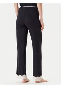 United Colors of Benetton - United Colors Of Benetton Spodnie piżamowe 3Z123F04A Czarny Regular Fit. Kolor: czarny. Materiał: wiskoza #7