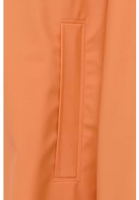 Rains kurtka 18340 A-Line Jacket damska kolor pomarańczowy przejściowa. Okazja: na co dzień. Kolor: pomarańczowy. Materiał: materiał. Styl: casual